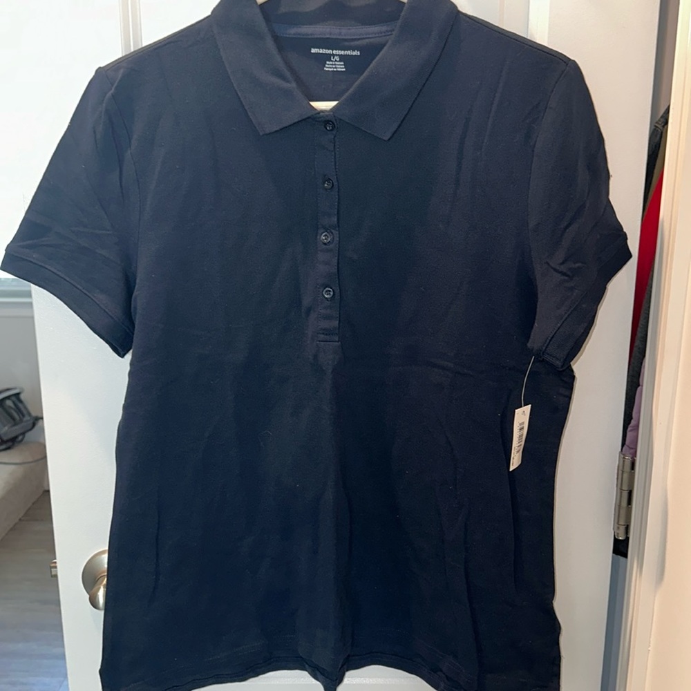 Navy polo- NEW w Tags!